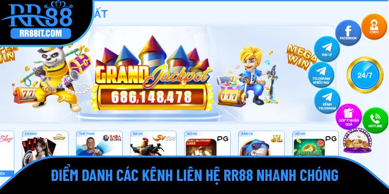 Điểm danh các kênh liên hệ RR88 nhanh chóng